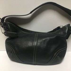 Coach SoHo Small Hobo Bag - Black Leather